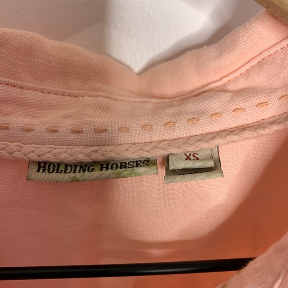 Anthro Holding Horses McKenzie button down top - Picture 4 of 8